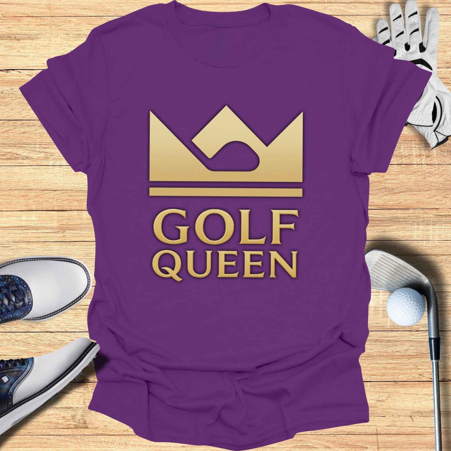 Golf Queen Graphic Tee for Enthusiasts