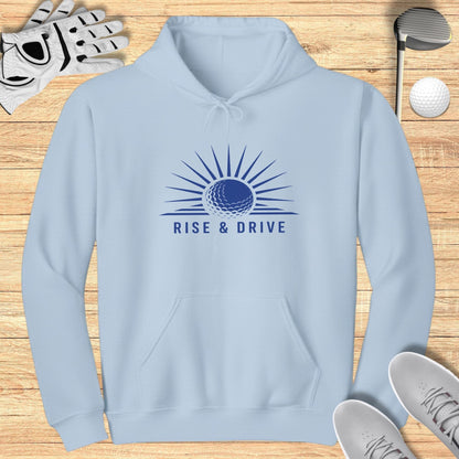 Rise and Drive Hoodie for Golf Enthusiasts