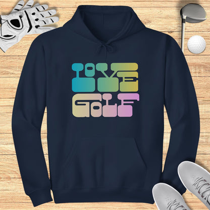 Love Golf Graphic Hoodie for Casual Wear