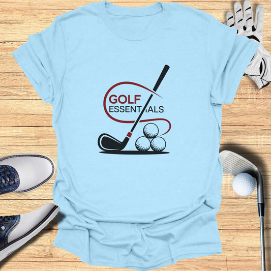 Golf Essentials T-Shirt - Funny Golf Tee by Swing Epic