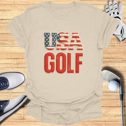 USA Golf Patriotic Shirt for Sports Enthusiasts