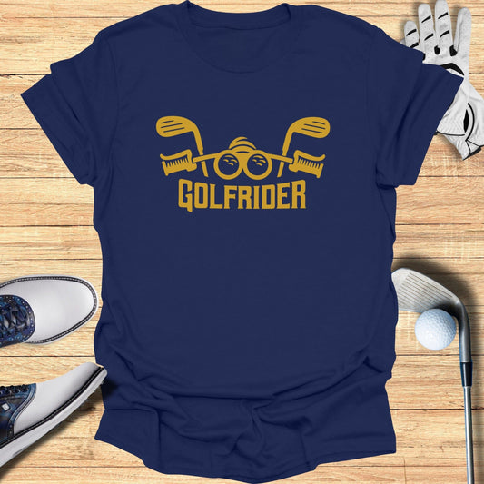 Golfrider Funny Graphic Tee for Golf Enthusiasts