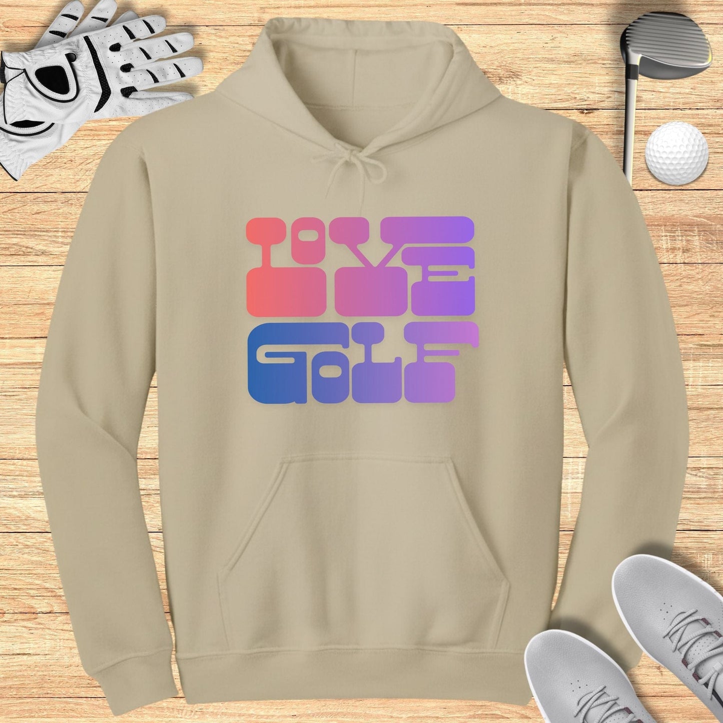 Love Golf Hoodie for Enthusiastic Golfers