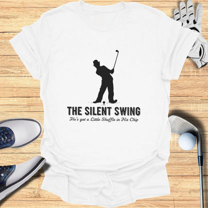 The Silent Swing Golf T-Shirt for Enthusiasts