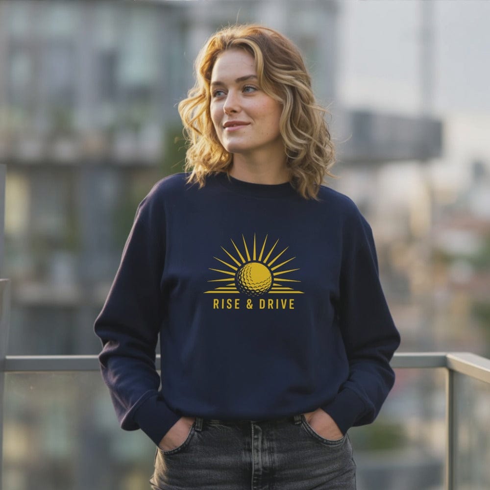 Rise & Drive Sunburst Graphic Sweatshirt