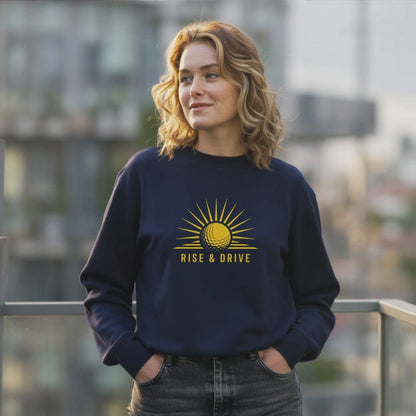 Rise & Drive Sunburst Graphic Sweatshirt