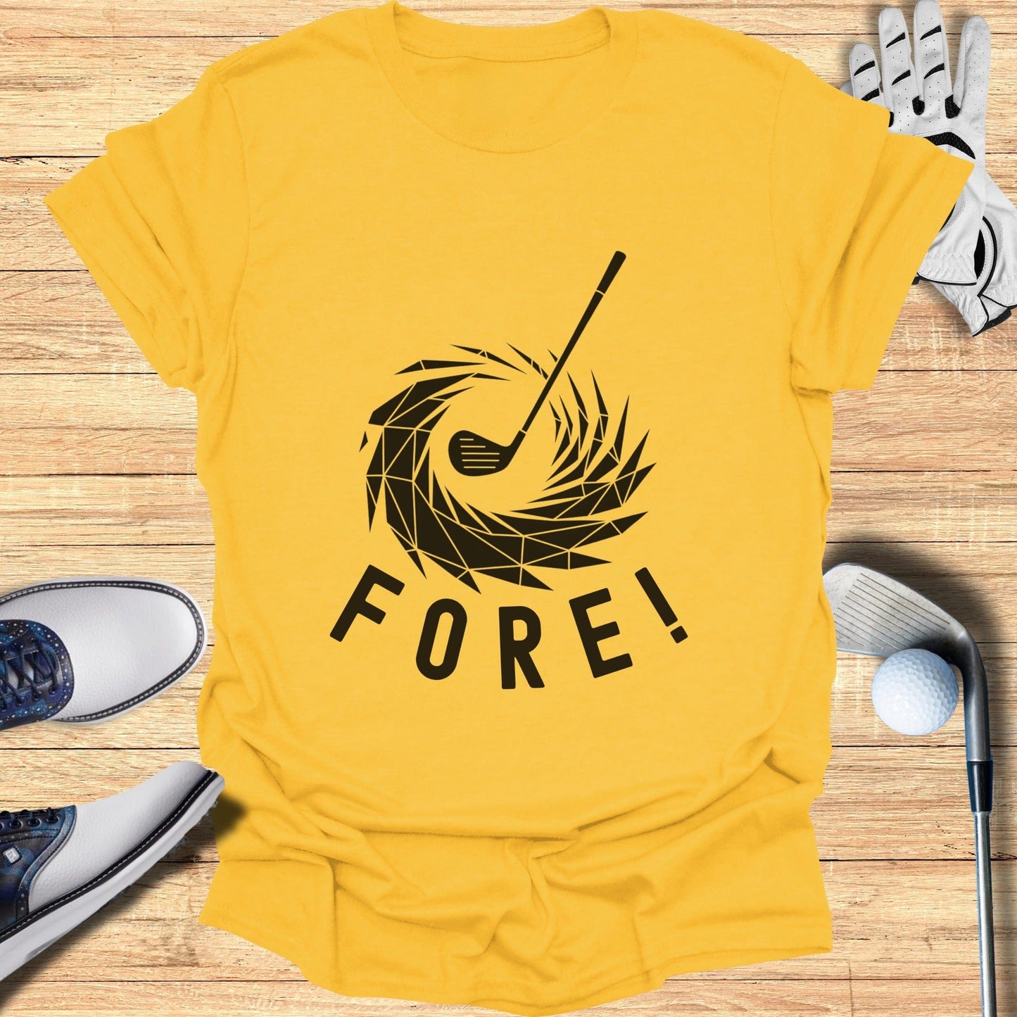 Golf Lover T-Shirt with Unique Fore Graphic