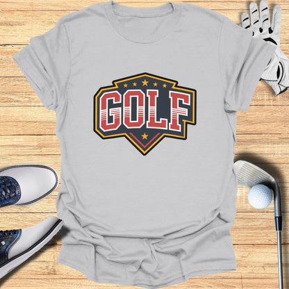 Classic Golf Themed Graphic Tee Shirt Product