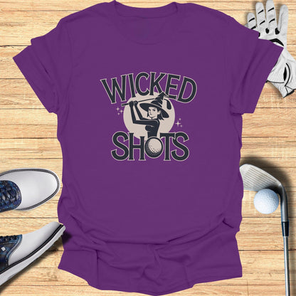 Wicked Shots T-Shirt - Funny Golf Tee by Swing Epic