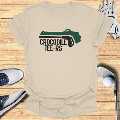 Crocodile Tee-Rs graphic t-shirt for golf enthusiasts