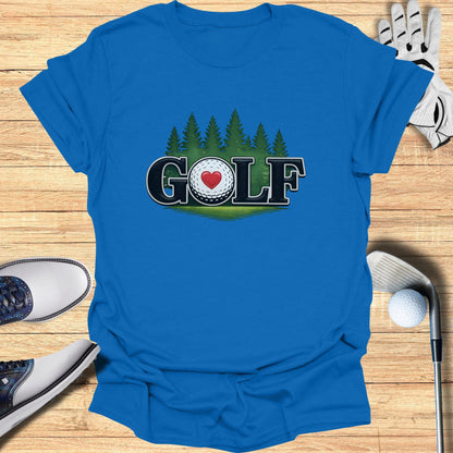 I Love Golf T-Shirt Perfect for Golfers Gift Idea