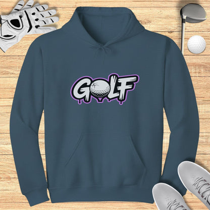 Stylish Hoodie Golf Lovers Unique Graphic Design