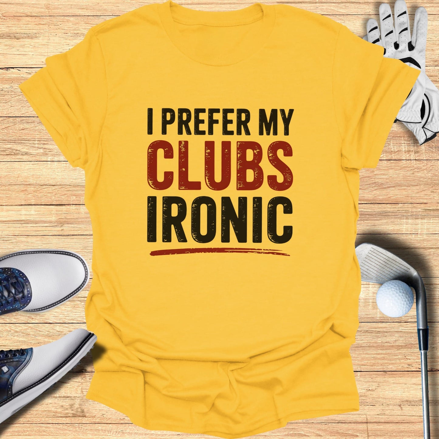 Ironic Clubs Only T-Shirt