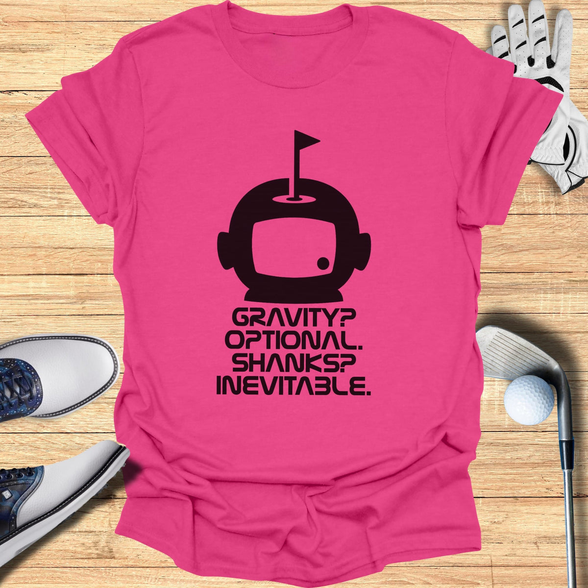 Gravity Optional, Shanks Inevitable T-Shirt