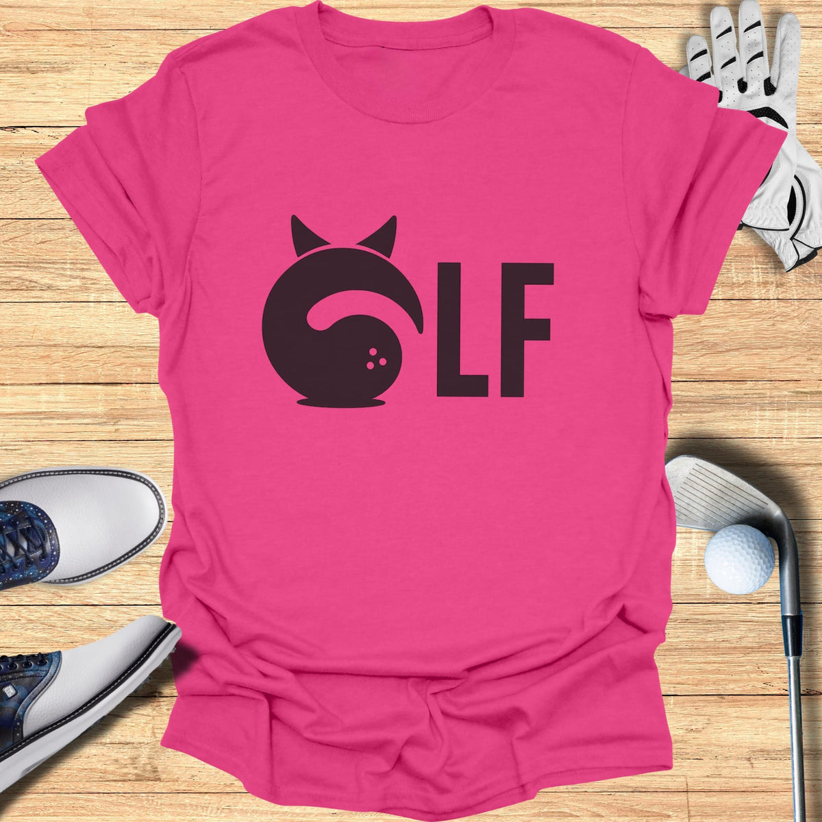 Shadow Cat Golf T-Shirt