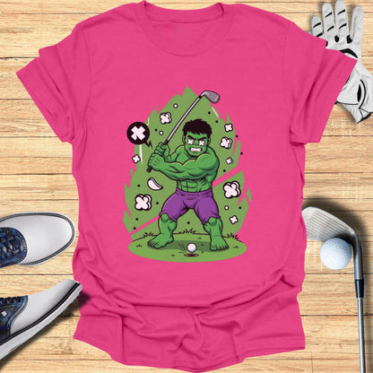 Hulk Smash Golf T-Shirt