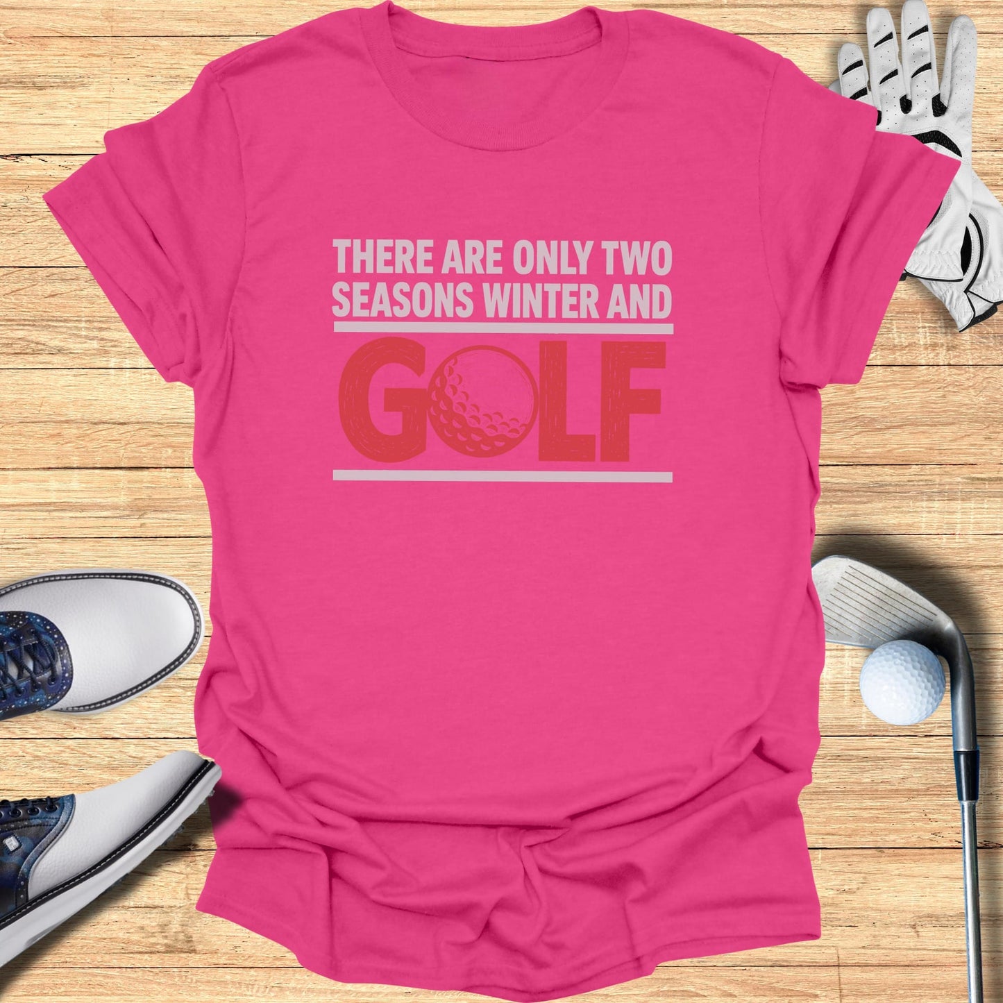 Winter and Golf T-Shirt