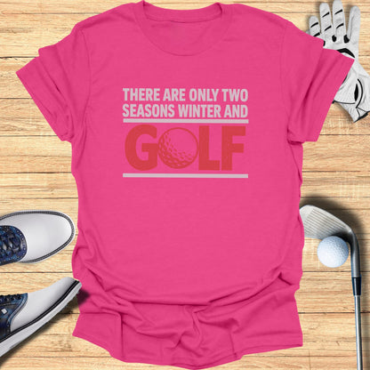 Winter and Golf T-Shirt