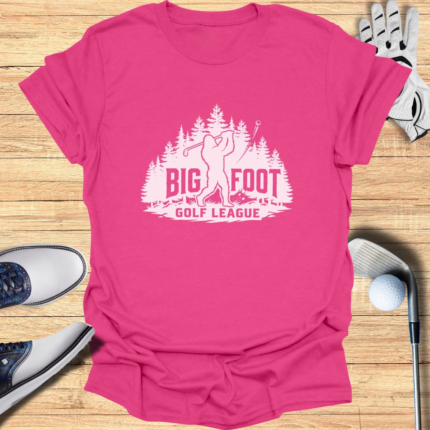 Big Foot Golf League T-Shirt