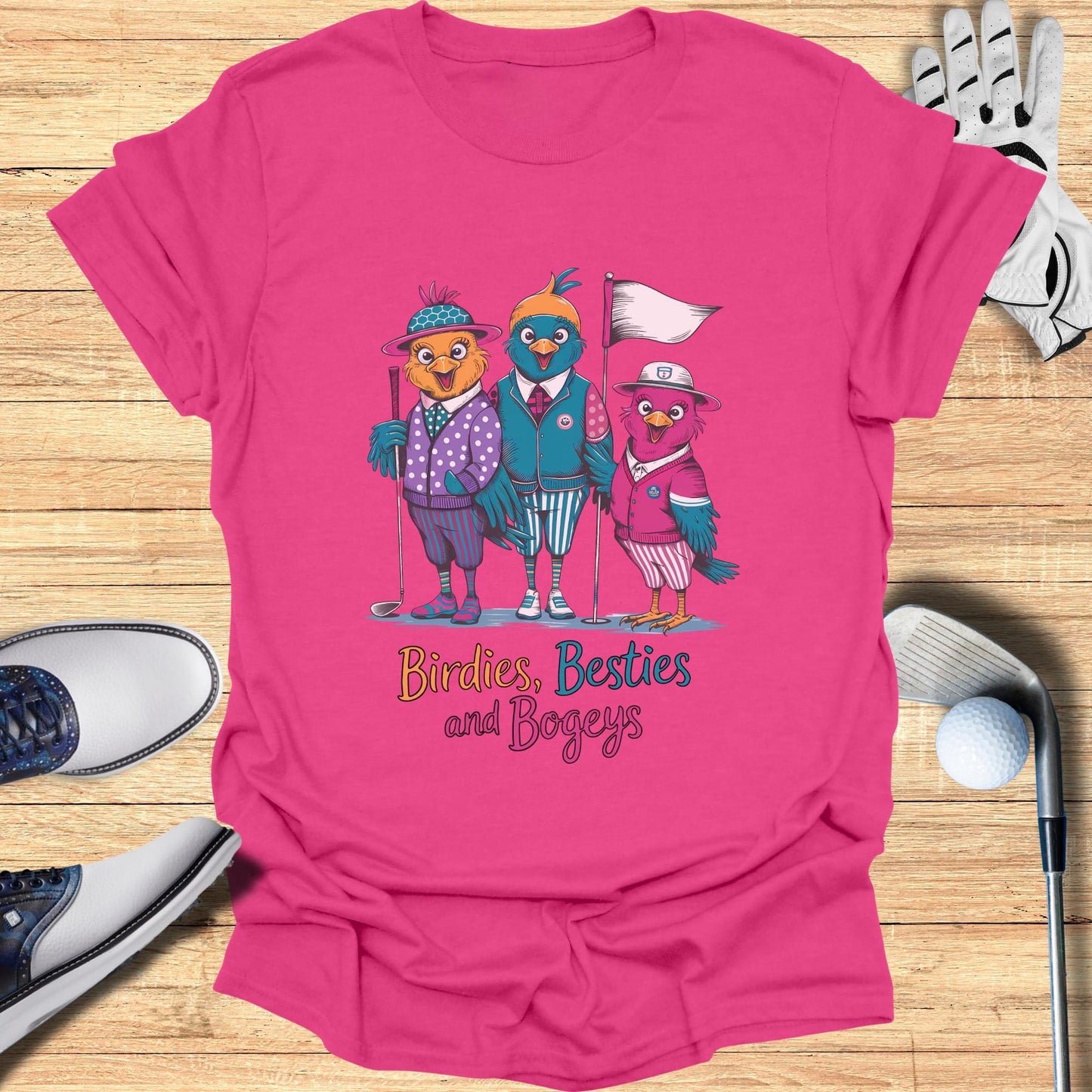 Birdies Besties and Bogeys T-Shirt