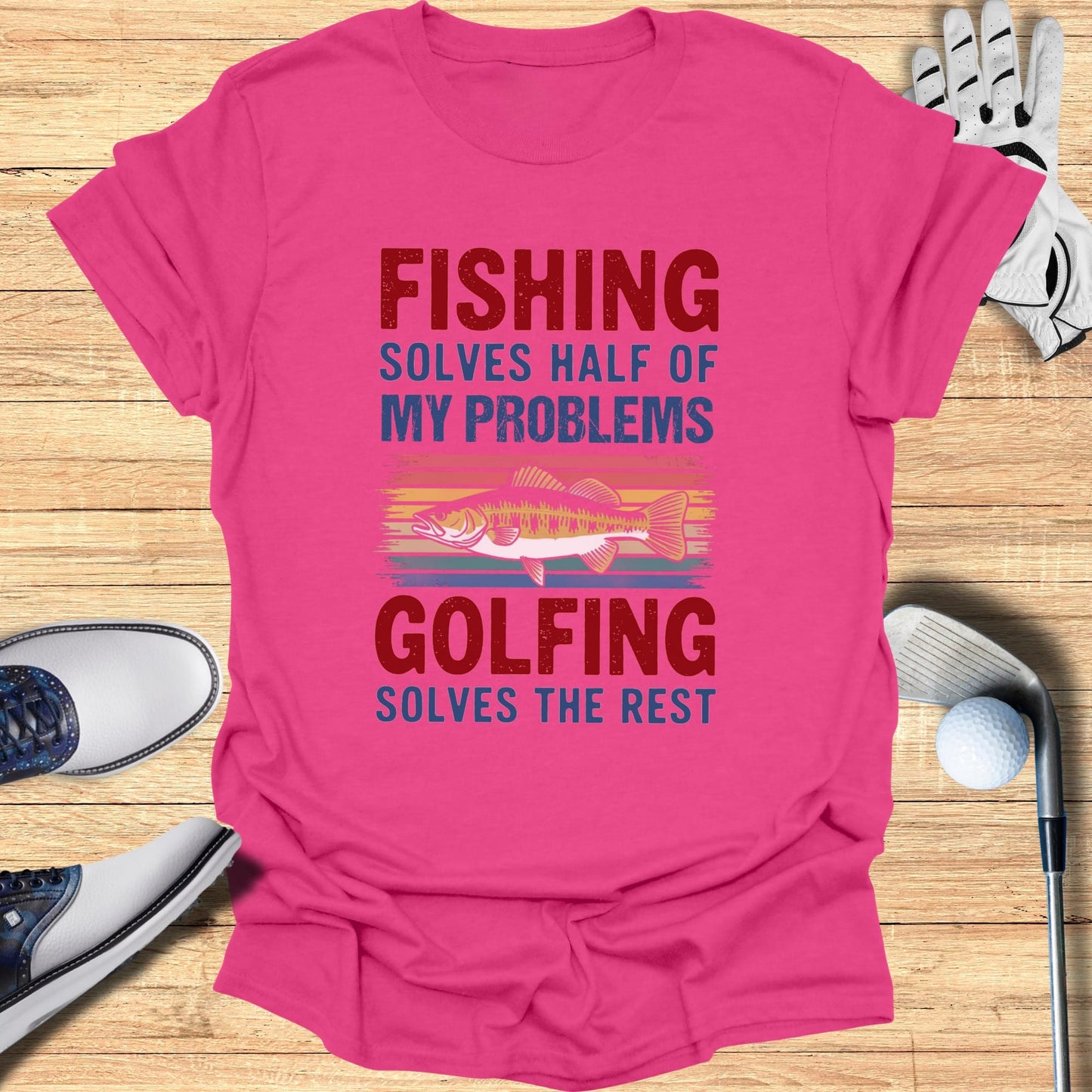 Golf Solves the Rest T-Shirt