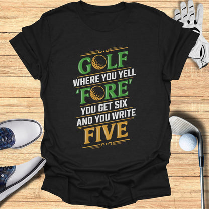 Golf Math T-Shirt