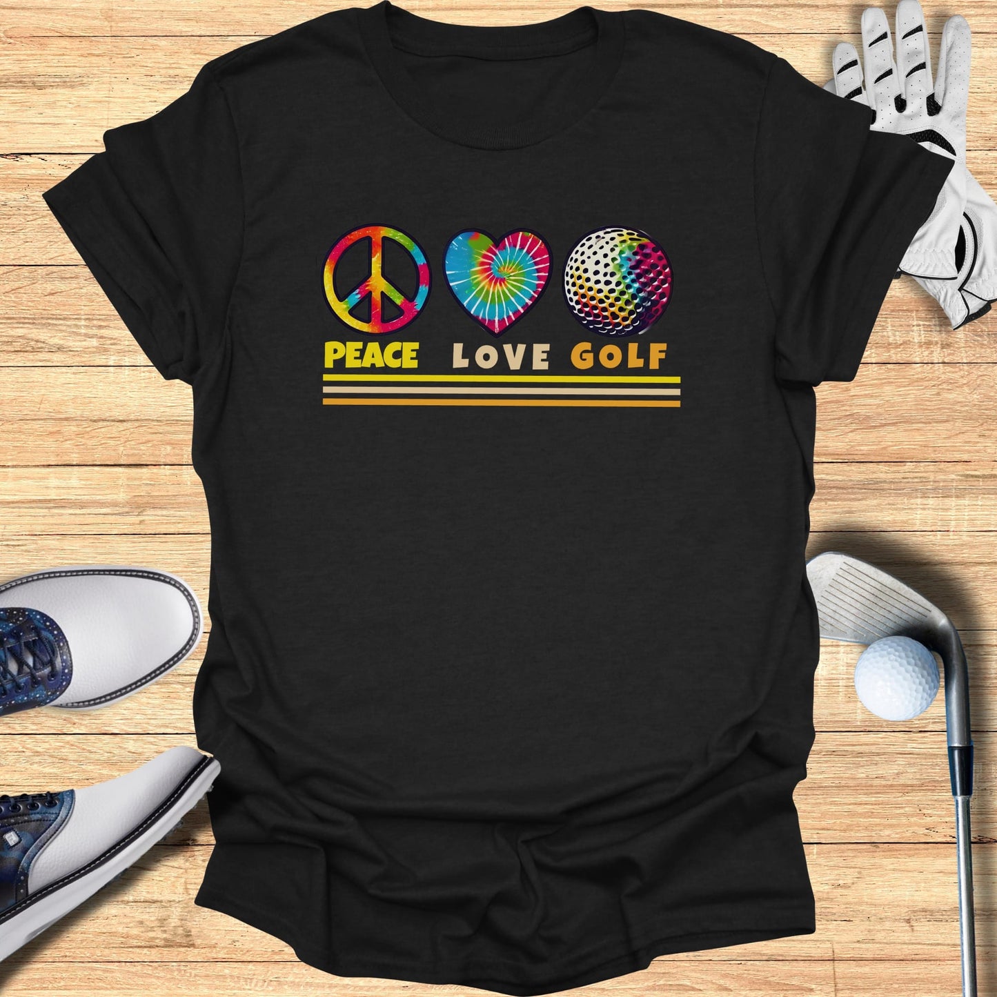 Peace Love Golf T-Shirt