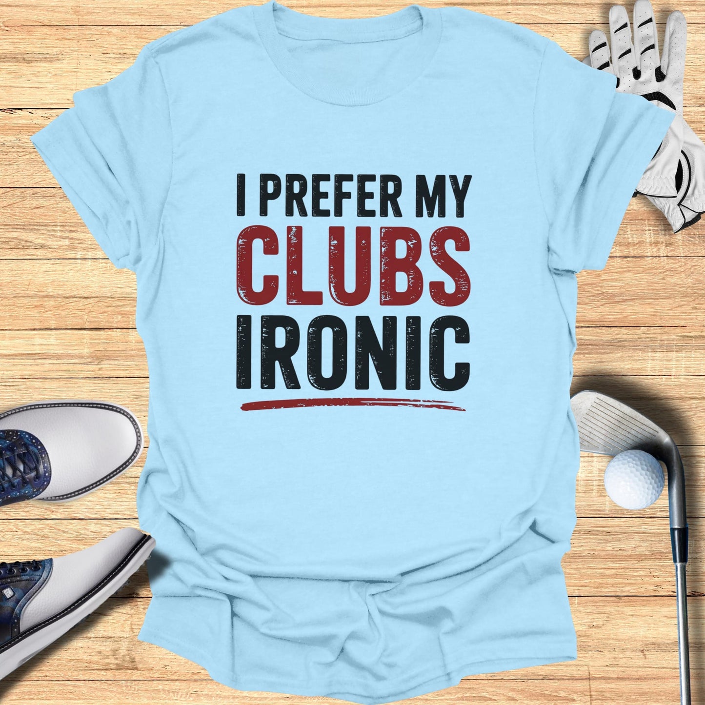 Ironic Clubs Only T-Shirt