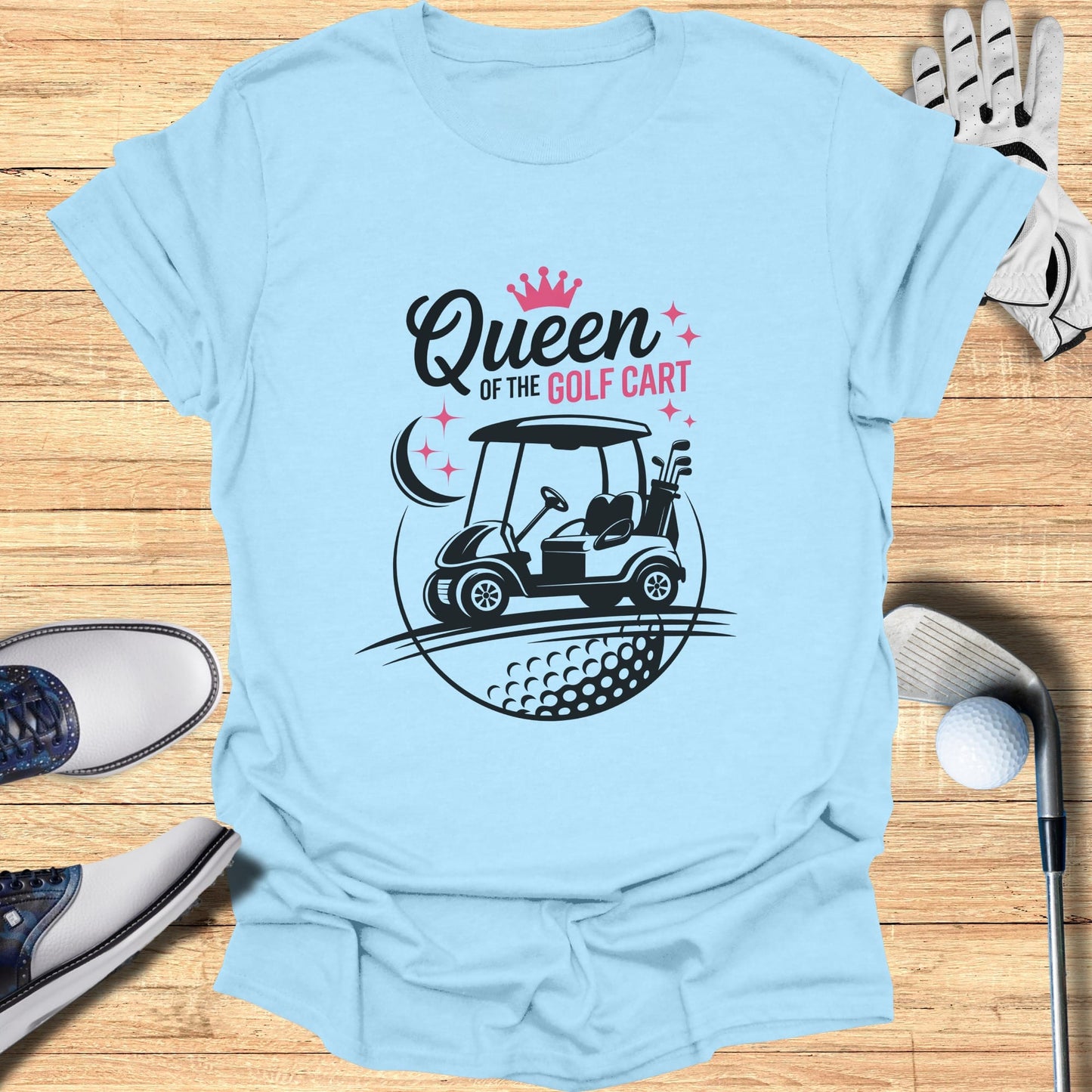 Queen of the Golf Cart T-Shirt