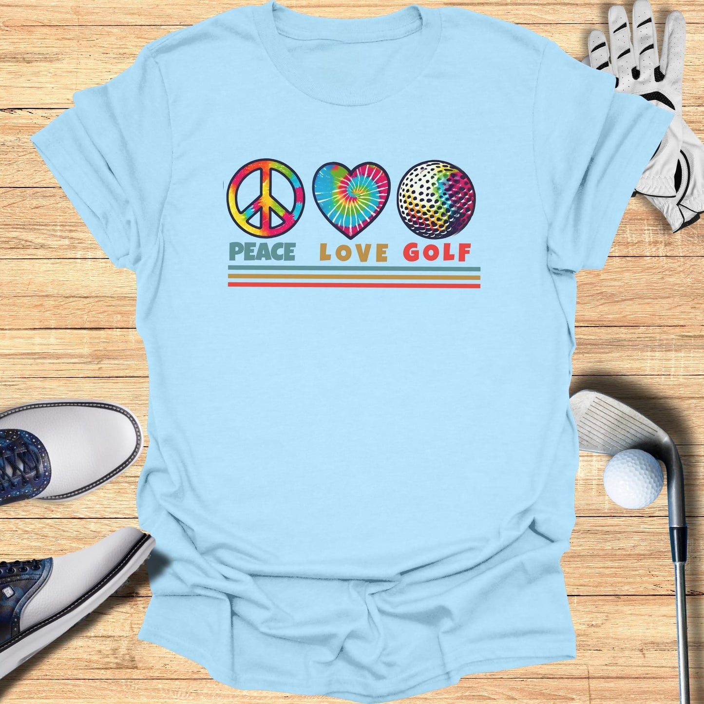 Peace Love Golf T-Shirt