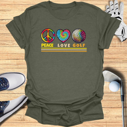 Peace Love Golf T-Shirt