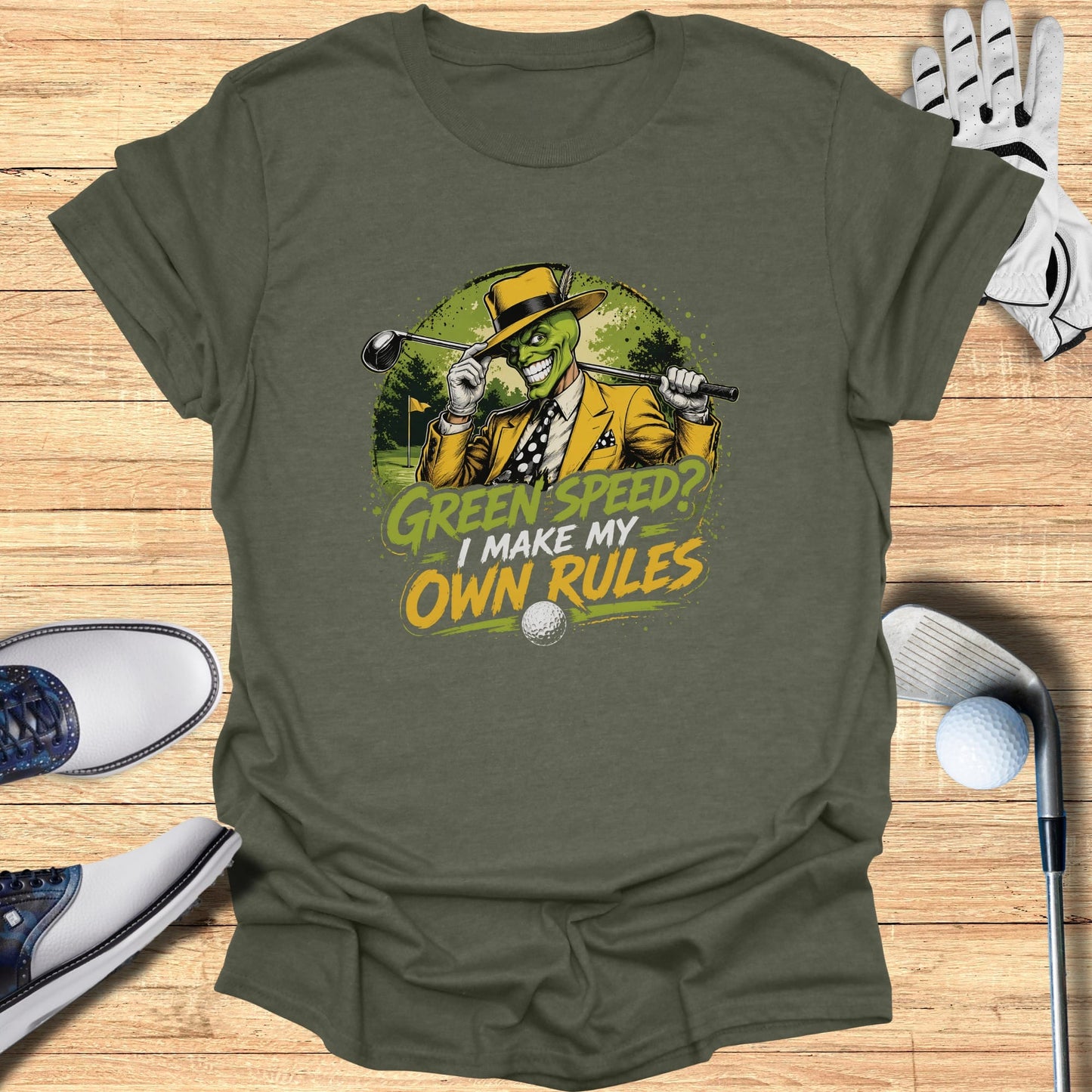 Green Speed Own Rules T-Shirt