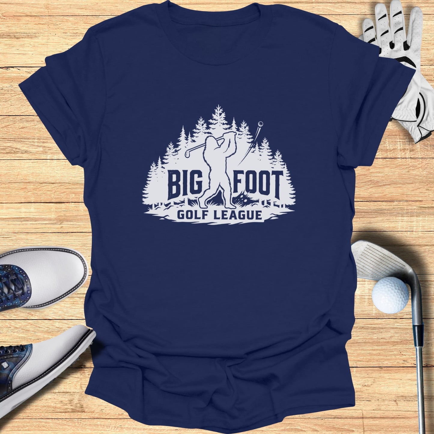 Big Foot Golf League T-Shirt