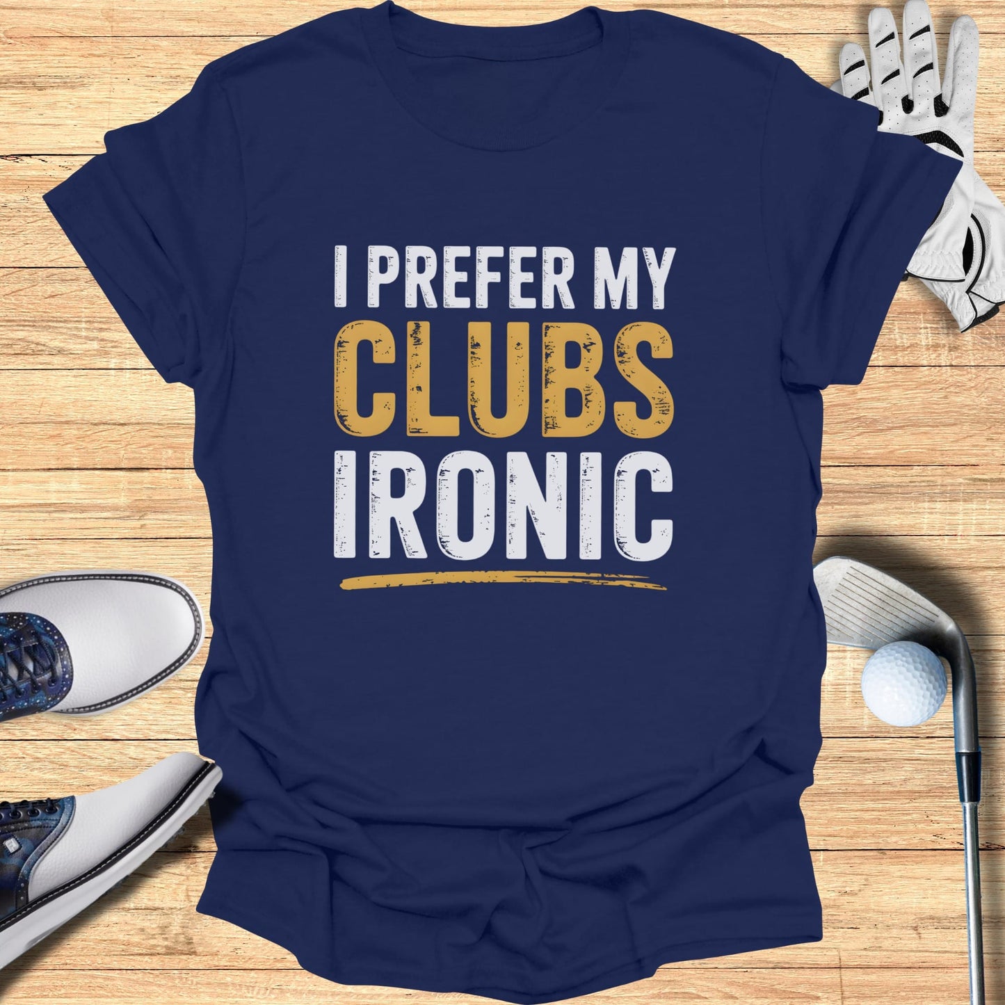 Ironic Clubs Only T-Shirt