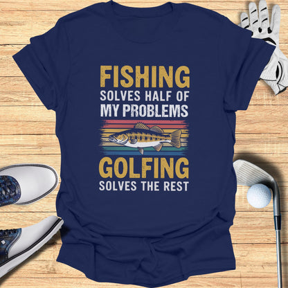 Golf Solves the Rest T-Shirt
