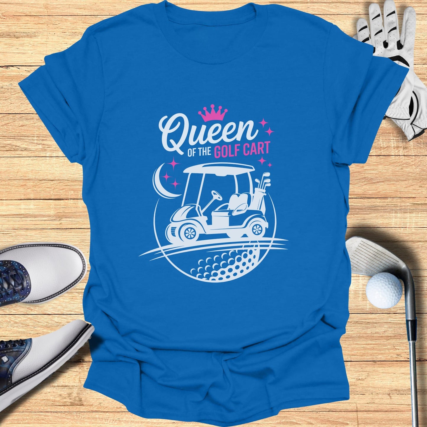 Queen of the Golf Cart T-Shirt