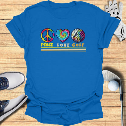 Peace Love Golf T-Shirt