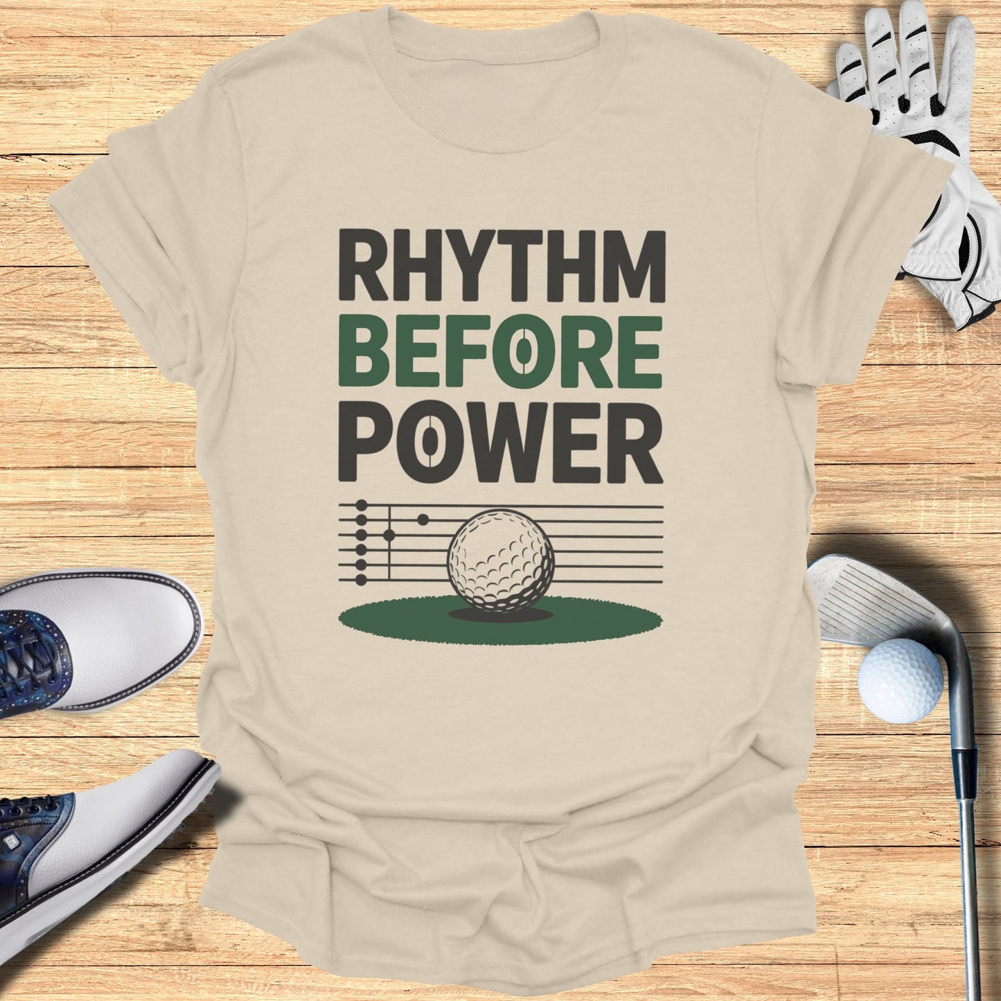 Rhythm Before Power T-Shirt
