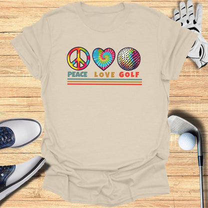 Peace Love Golf T-Shirt