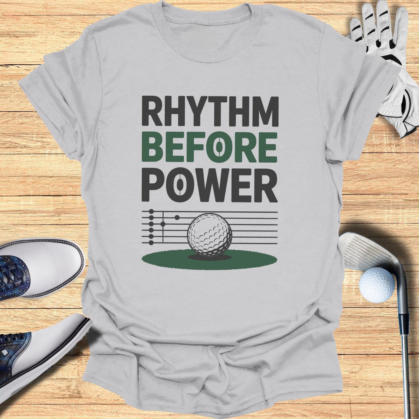 Rhythm Before Power T-Shirt