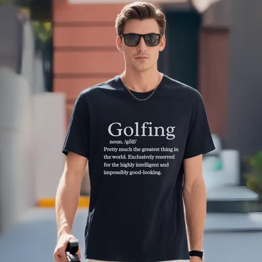 Golfing Definition T-Shirt - Funny Golf Tee by Swing Epic