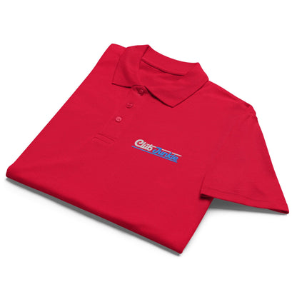 Club Junkie Embroidered Golf Pique Polo Shirt