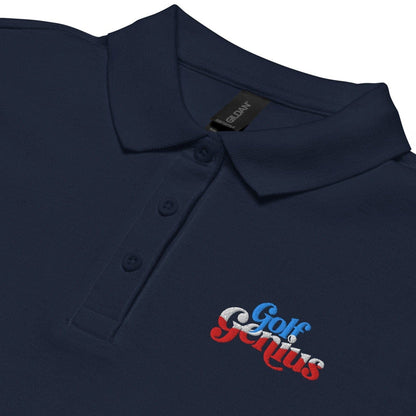 Golf Genius Embroidered Golf Women's Pique Polo Shirt