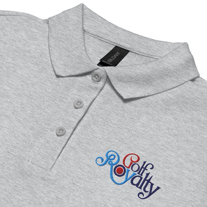 Golf Royalty Embroidered Golf Women's Pique Polo Shirt