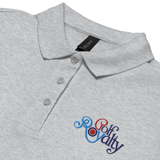 Golf Royalty Embroidered Golf Women's Pique Polo Shirt
